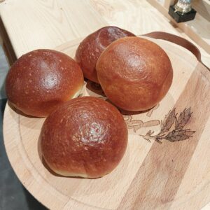 Brioche broodjes per 4