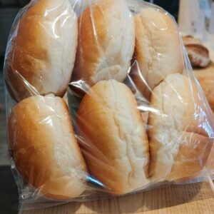 Witte zachte bolletjes