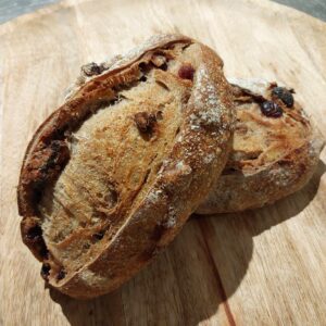 Cranberry notenbroodje